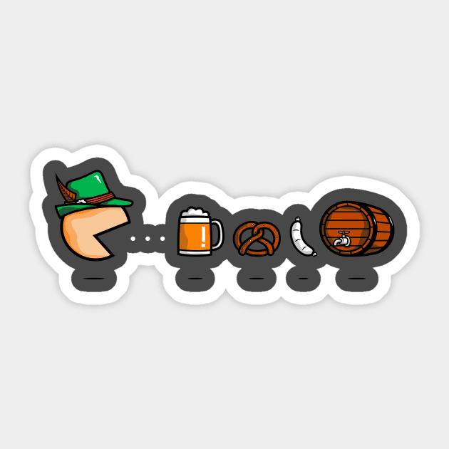 Oktoberfest I Sticker by krisren28